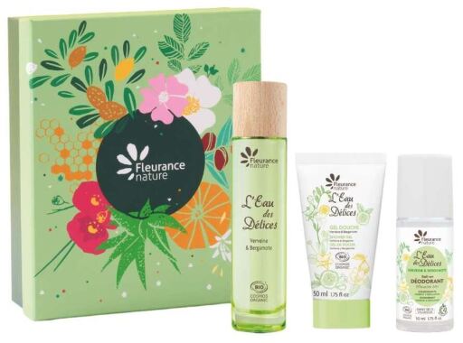 Eau Des D&eacute;lices Coffret 3 Pi&egrave;ces Verveine &amp; Bergamote
