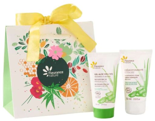 Petit sachet Duo Ruban Jaune Aloe Vera
