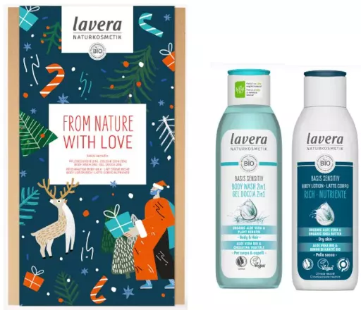 Lavera Coffret de soins corporels From Nature With Love, 2 pi&egrave;ces