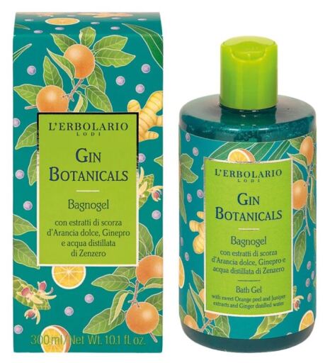 L'Erbolario Gel bain Gin Botanicals 300 ml
