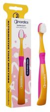 Kit d'hygi&egrave;ne bucco-dentaire pour enfants Orange, 4 pi&egrave;ces