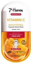 Masque facial &agrave; la vitamine C