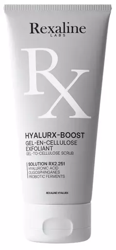 Rexaline Gel exfoliant Hyalurx-Boost en cellulose
