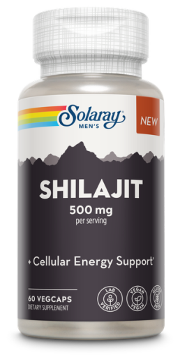 Solaray Super Shilajit 500 mg 60 g&eacute;lules v&eacute;g&eacute;tales