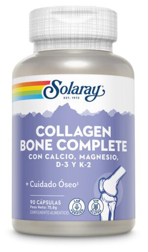 Solaray Collag&egrave;ne Os Complet 90 G&eacute;lules V&eacute;g&eacute;tales