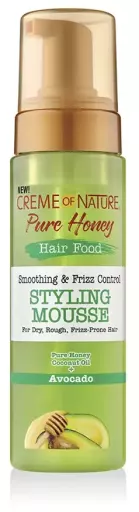 Creme Of Nature Mousse d'avocat au miel pur 207 ml