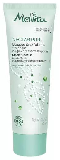 Masque exfoliant 3 en 1 Nectar Pur 75 ml