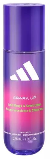 Adidas Brume parfum&eacute;e pour cheveux et corps Vibes Woman Spark Up 236 ml