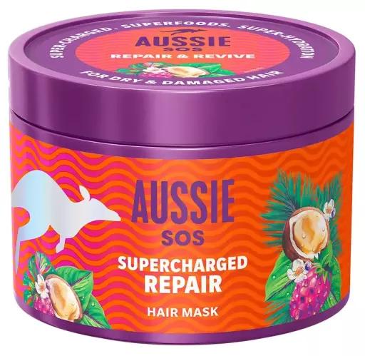 Aussie Masque capillaire r&eacute;parateur SOS Supercharged 500 ml