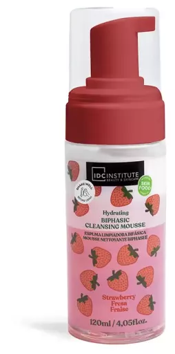 Mousse nettoyante hydratante &agrave; la fraise 120 ml