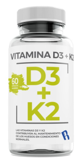 Bequisa Vitamine D3 40 mg + K2 37,50 mg, 60 capsules