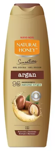 Natural Honey Gel bain &Eacute;lixir d'Argan 600 ml