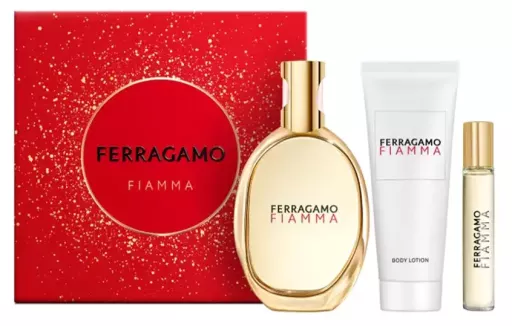 Salvatore Ferragamo &Eacute;tui Fiamma 3 pi&egrave;ces