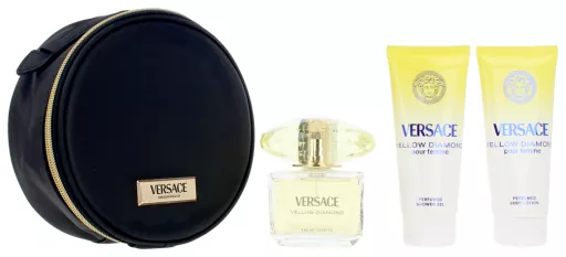 Versace &Eacute;tui 4 pi&egrave;ces Diamant Jaune
