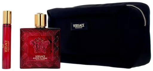 Versace Coffret cadeau Eros Flame 3 pi&egrave;ces