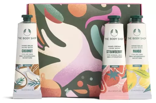 The Body Shop Trio de soins des mains, ensemble de 3 pi&egrave;ces