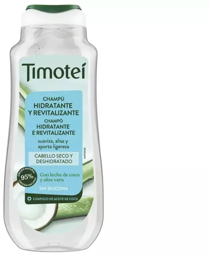 Shampooing hydratant et revitalisant au lait de coco et &agrave; l'aloe vera 300 ml
