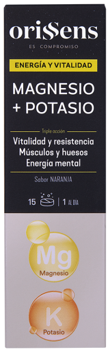 Orissens Magn&eacute;sium + Potassium 15 comprim&eacute;s