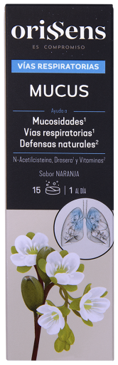 Orissens Mucus 15 comprim&eacute;s
