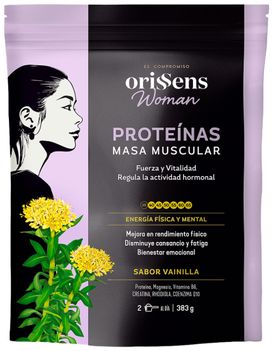 Orissens Prot&eacute;ines pour femme, &eacute;nergie physique et mentale, 383 g